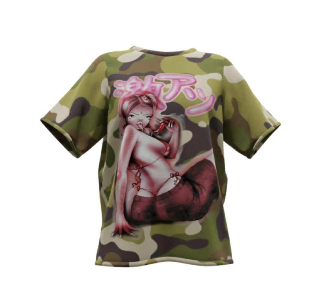 希少限定コラボ・美品】ゆるふわギャング×ブラックアイパッチ T