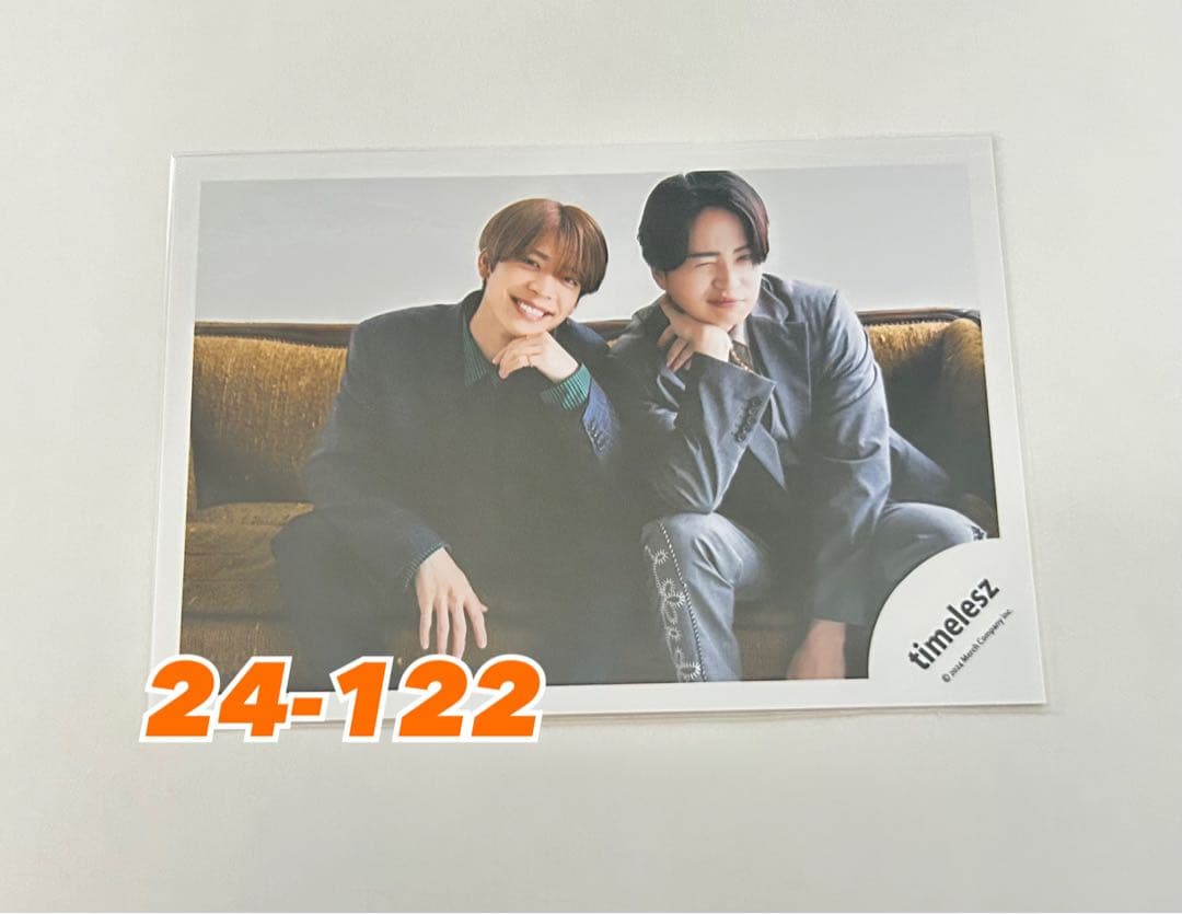 バラ売り可】timelesz 公式写真 EP 混合 佐藤勝利 菊池風磨 松島