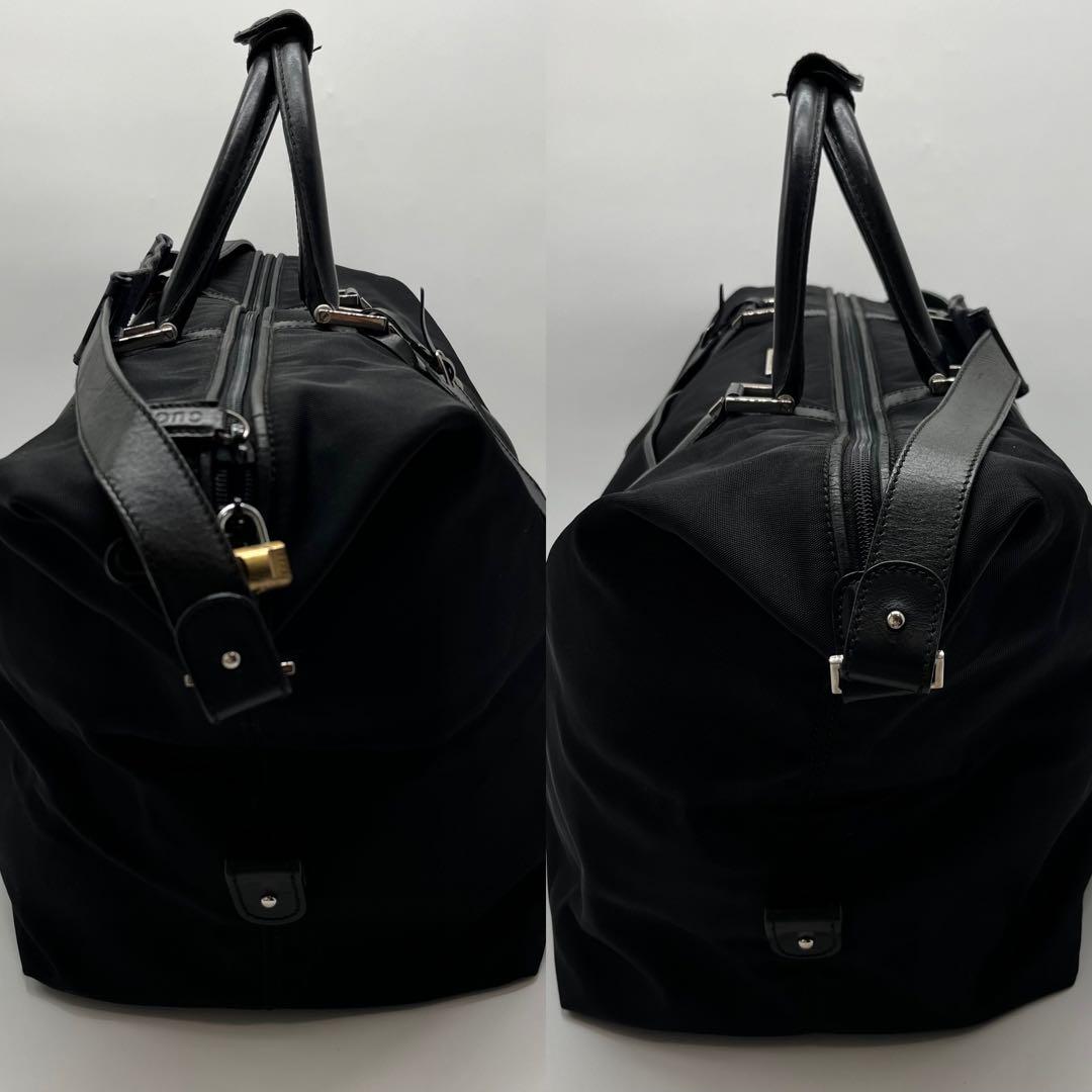 大容量 GUCCI ボストンバッグ ショルダーバッグ 2way ブラック 画像5