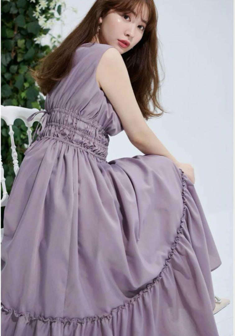 ワンピース herlipto Riviera Double Bow Dress