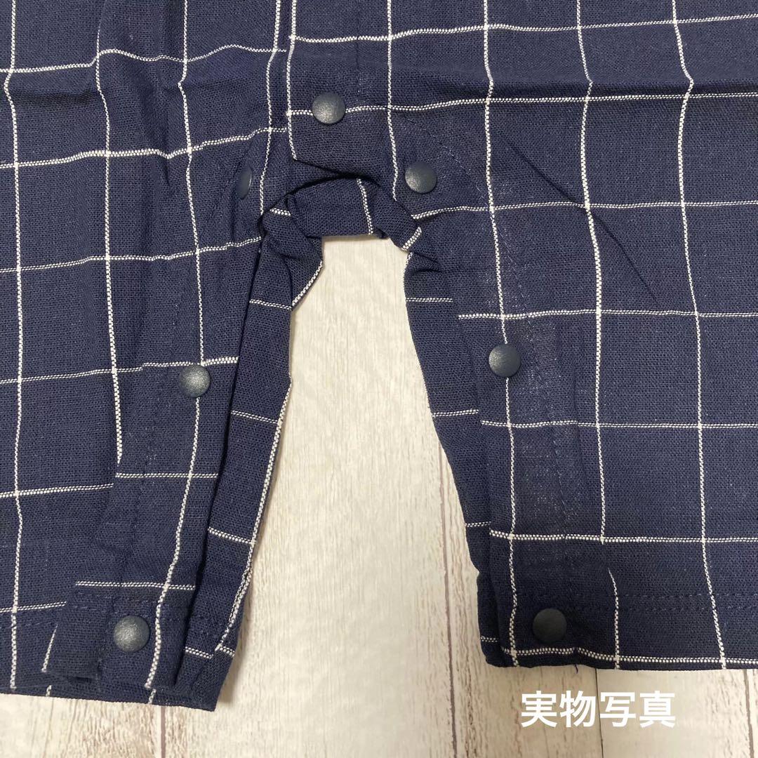 新品☆》ベビー 男の子 長袖 蝶ネクタイ チェック ネイビー ロンパース 60 - メルカリ 新品☆》ベビー 男の子 長袖 蝶ネクタイ チェック ネイビー ロンパース 60 - メルカリ