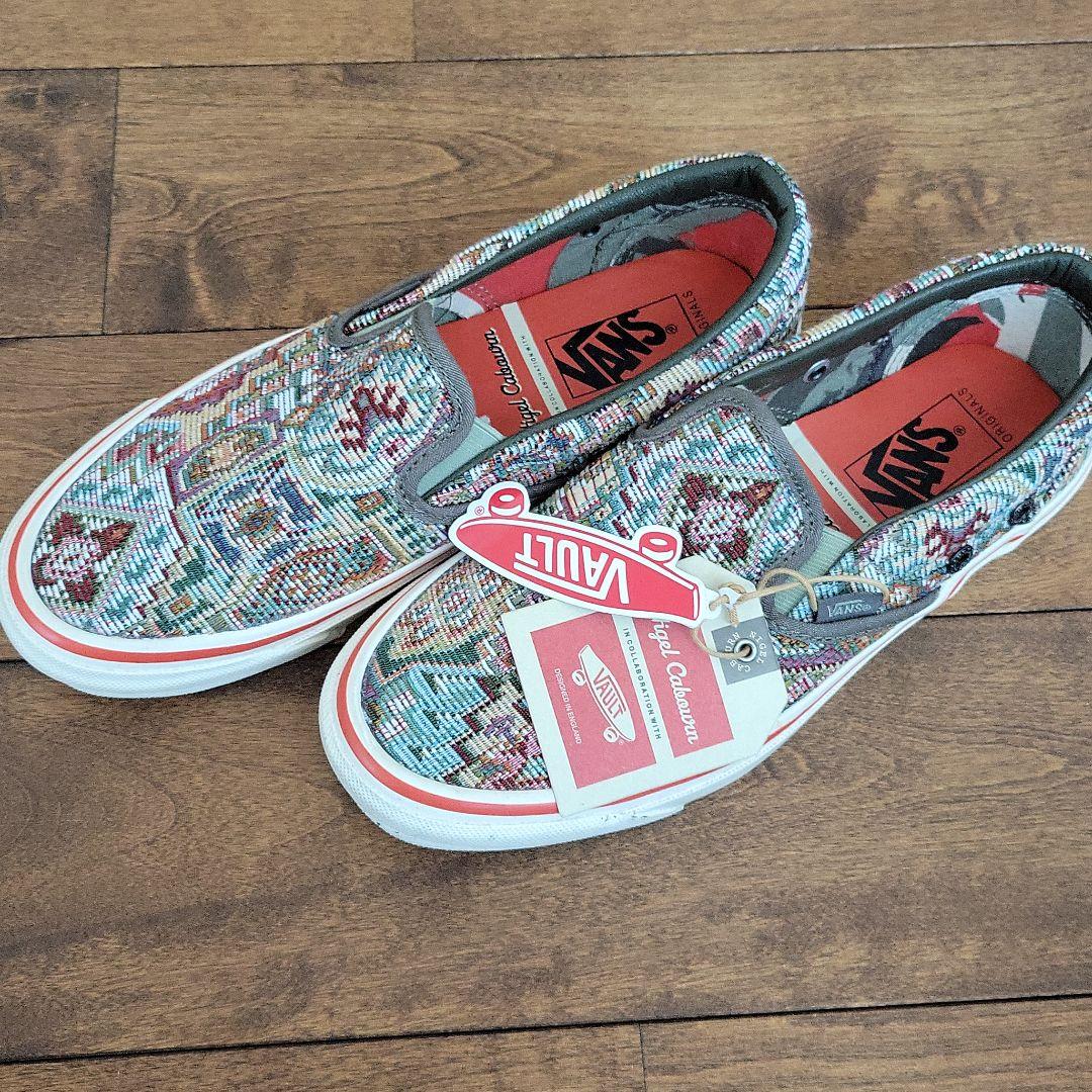 【VANS】OG クラシック スリッポン × ナイジェル・ケーボン VANS バンズ × ナイジェル ケーボン クラシック スリッポン