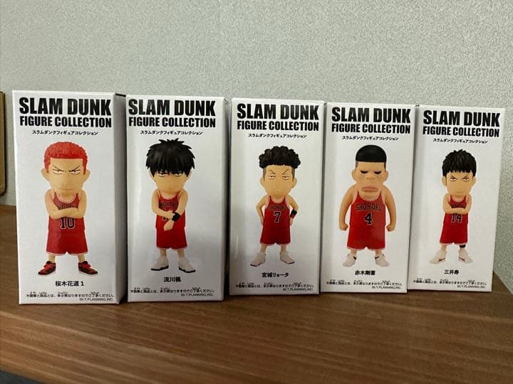 100%正規品 スラムダンク SLAM DUNK フィギュアコレクション 4体