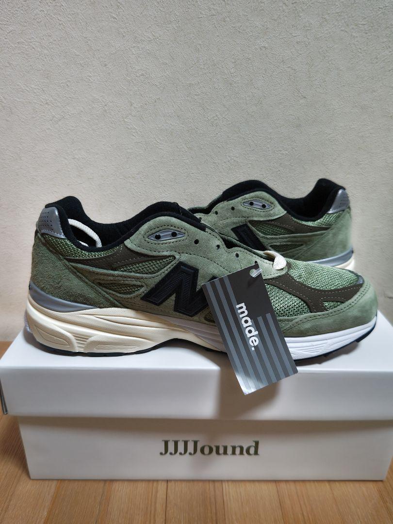 JJJJound × New Balance 990V3 Green 27cm