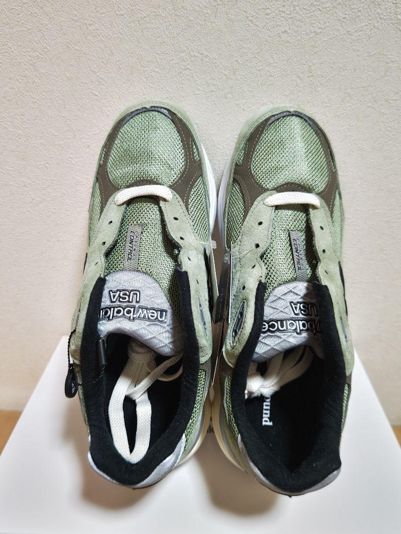 JJJJound × New Balance 990V3 Green 27cm
