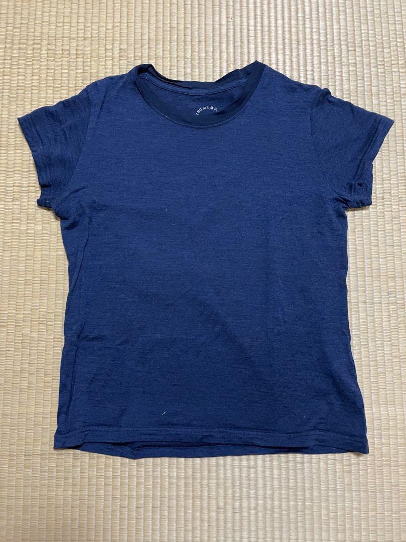 山と道100%Merino Light FrenchSleeve WOMEN M