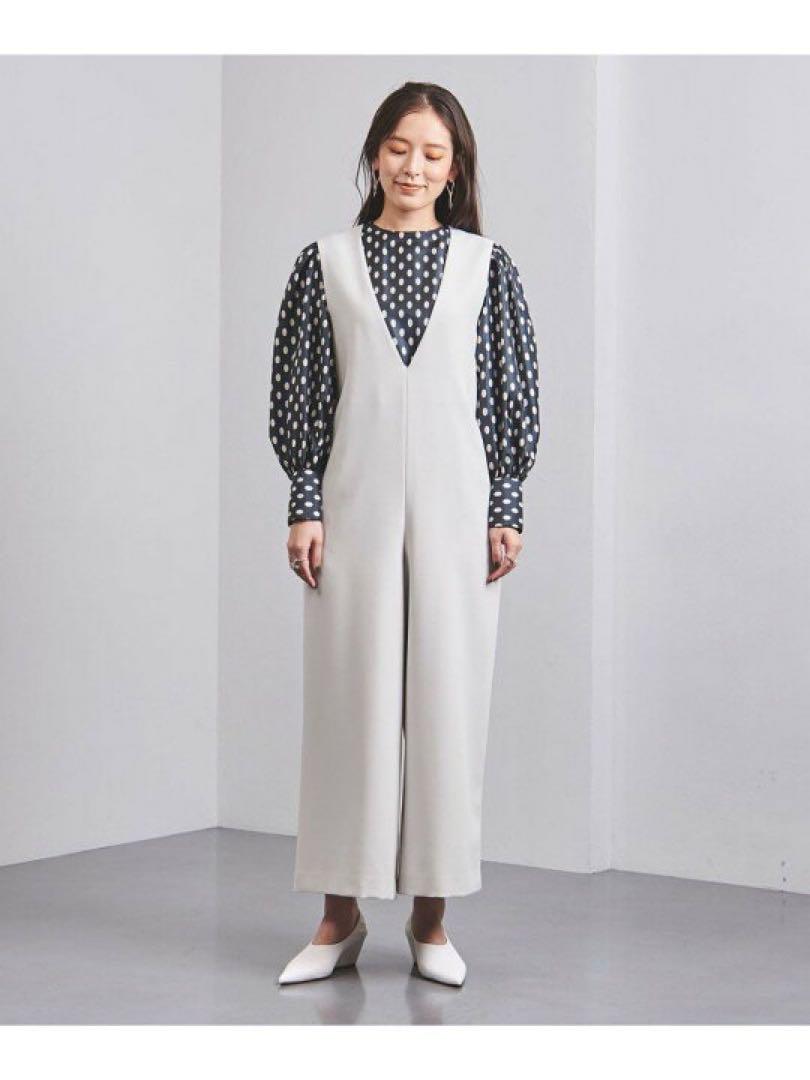 UNITED ARROWS新品 春夏 ワイド サロペット オールインワン つなぎ