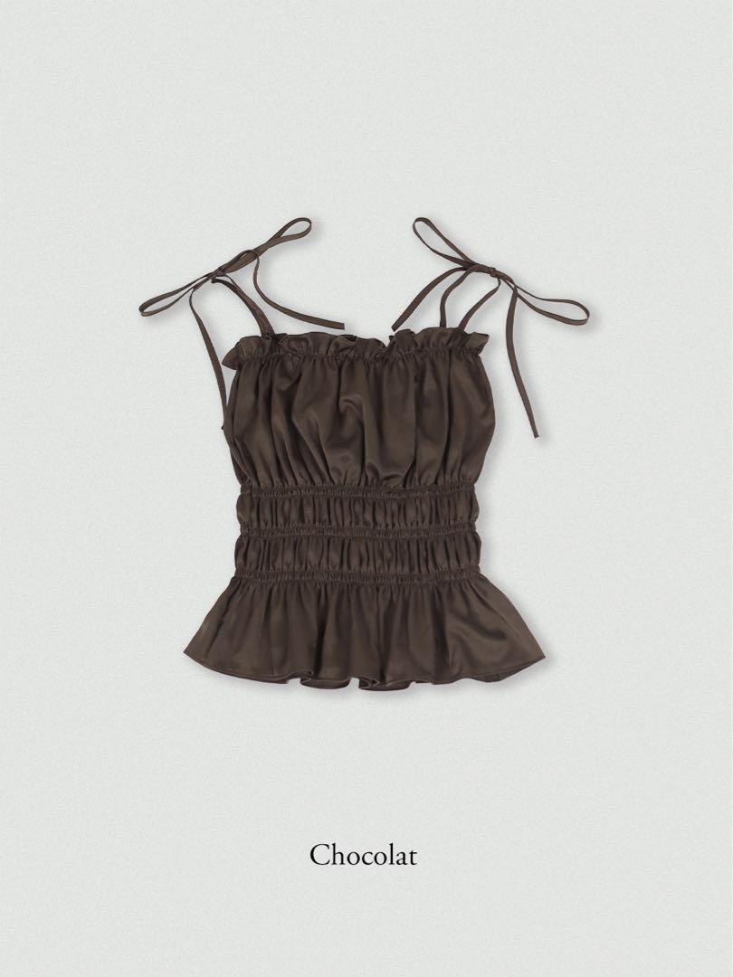 トップス samoyed Bon Bon Camisole (Chocolat)
