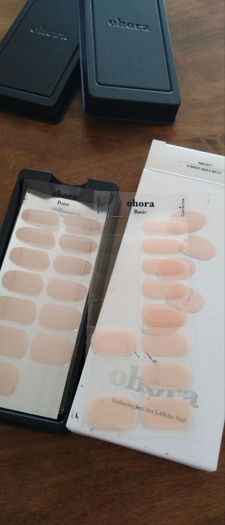 【ほぼ未使用品☆】ohara ジェルネイルセット６点