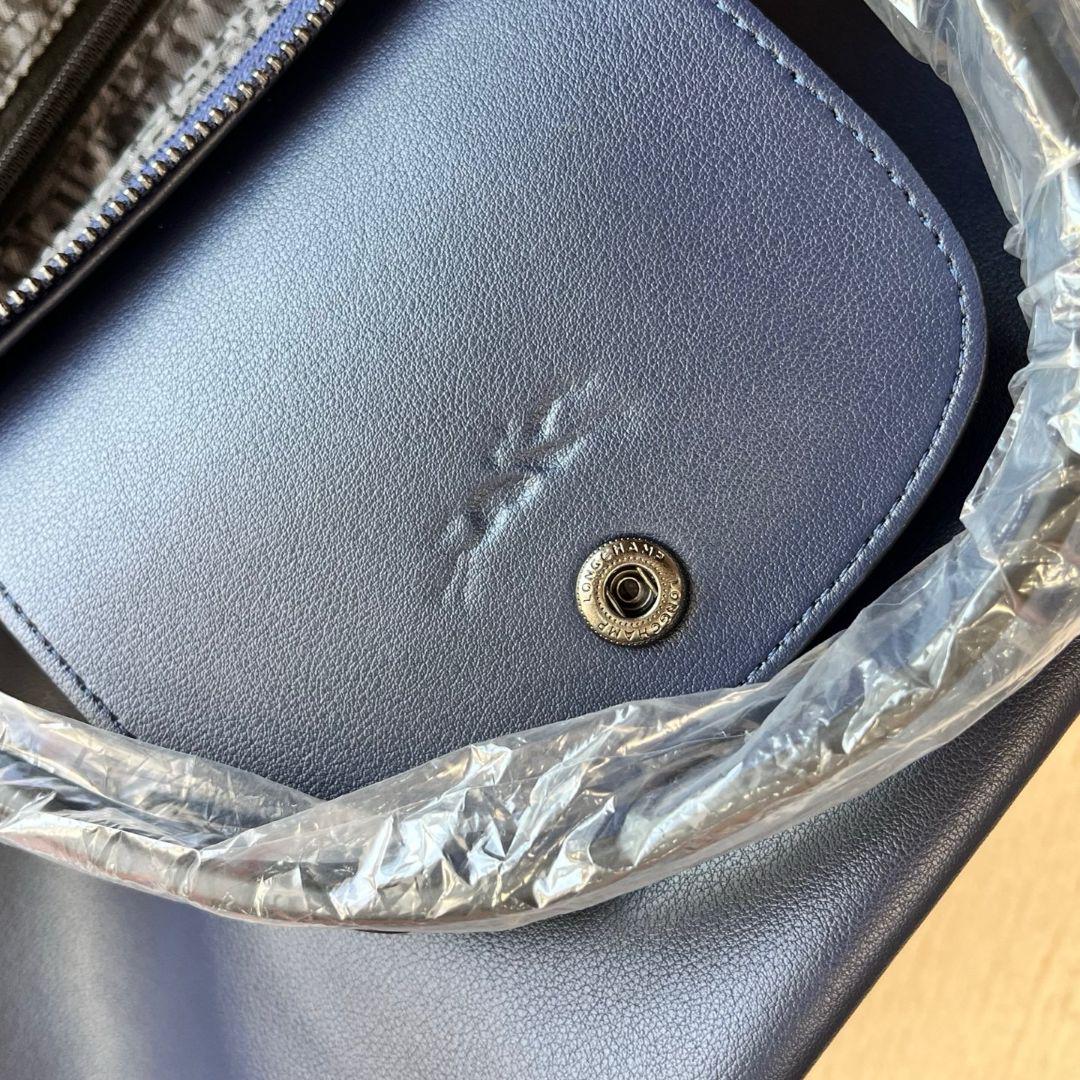 Longchamp ハンドバッグ 2WAYショルダーバッグ #ネイビー