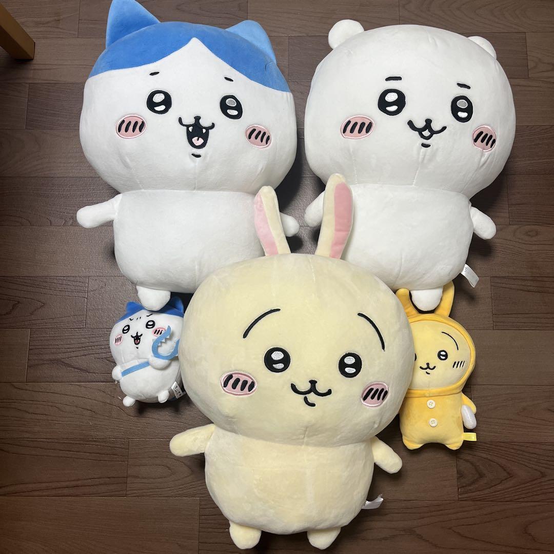 グランド牧場 セレクトセール ちいかわ 超bigぬいぐるみセット メルカリ - おまけ付き その他