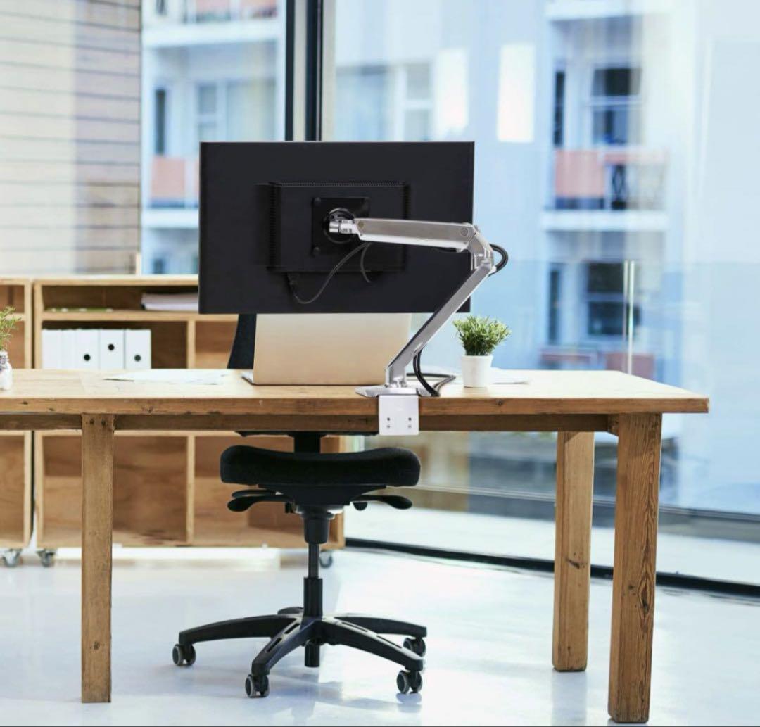 ERGOTRON MXV モニターアーム スリムタイプ シルバー