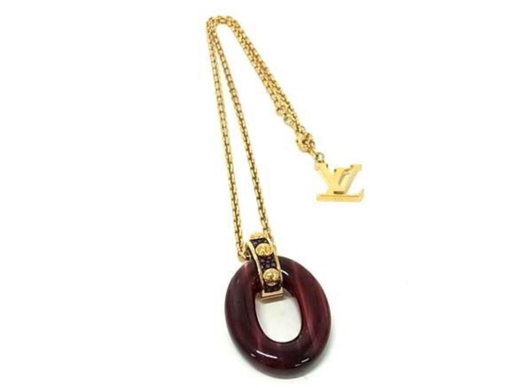 良品☆ヴィトン ネックレス ロゴ LV パンダンティフ