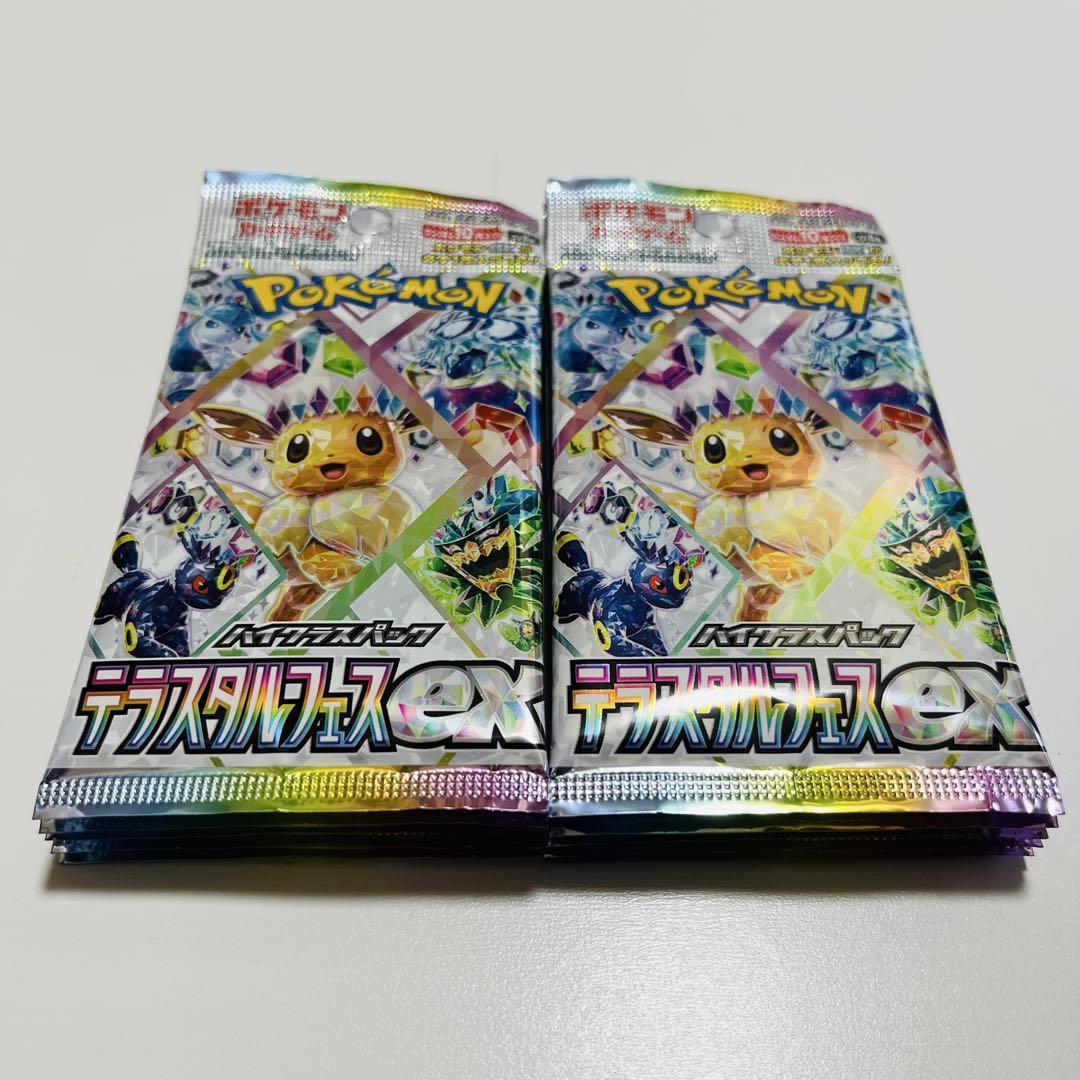 ポケモンカード テラスタルフェス ex 10パック 1BOX