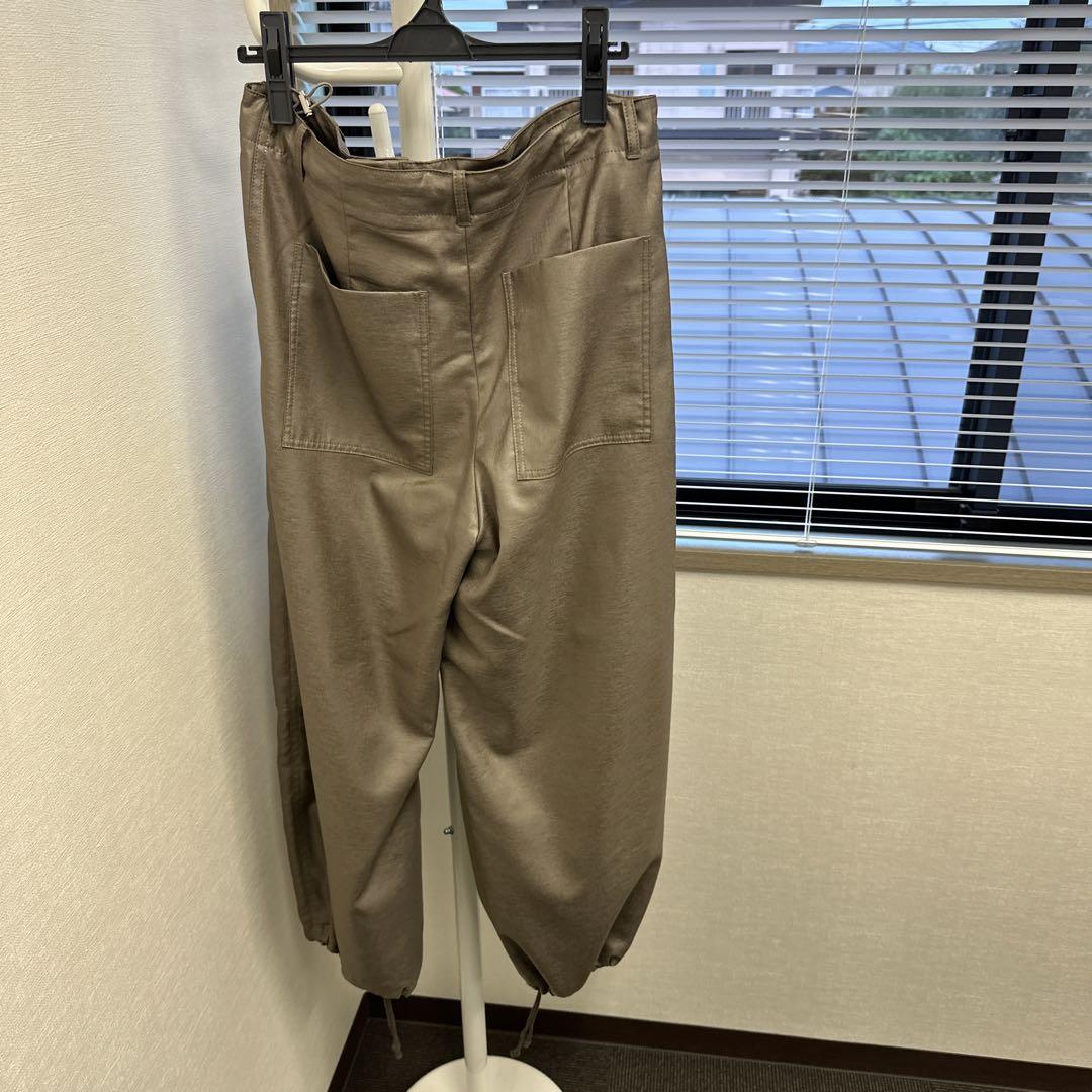 IENA プライト バラシュー パンツ ブラウン サイズ36