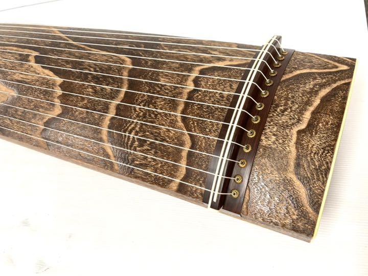 引き取り限定 和琴 13弦琴 蒔絵あり 全長184cm 付属品5点セット オリジナル オンラインショップ通販 全長184cm 【美品】和琴 13弦琴 和楽器