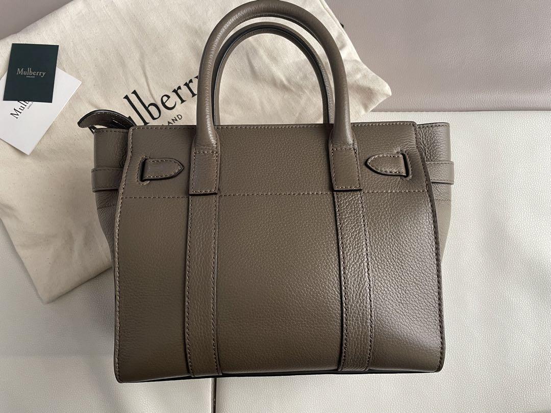 【再値下げ最終】Mulberry ミニ ジップド ベイズウォーター　CLAY