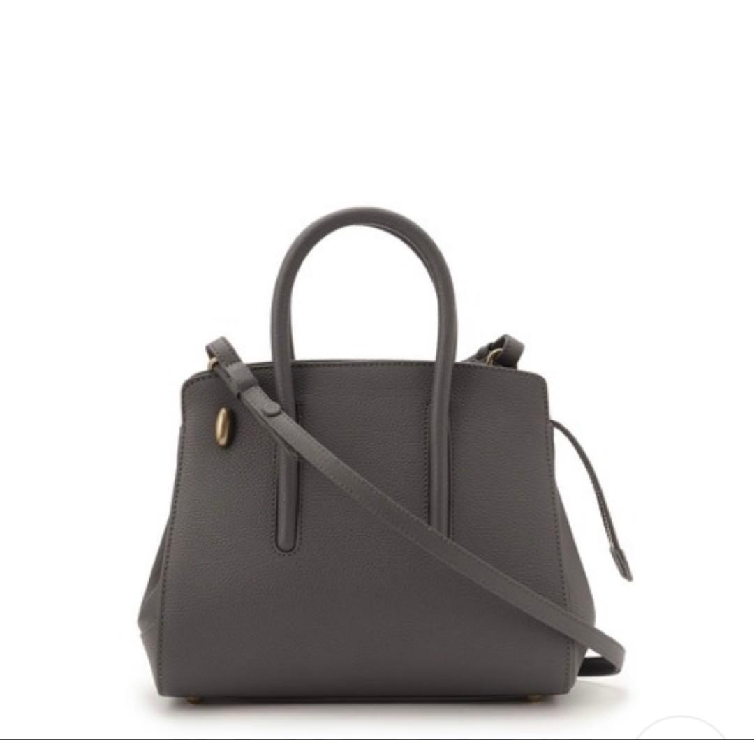 チャコールグレー 2ウェイバッグ