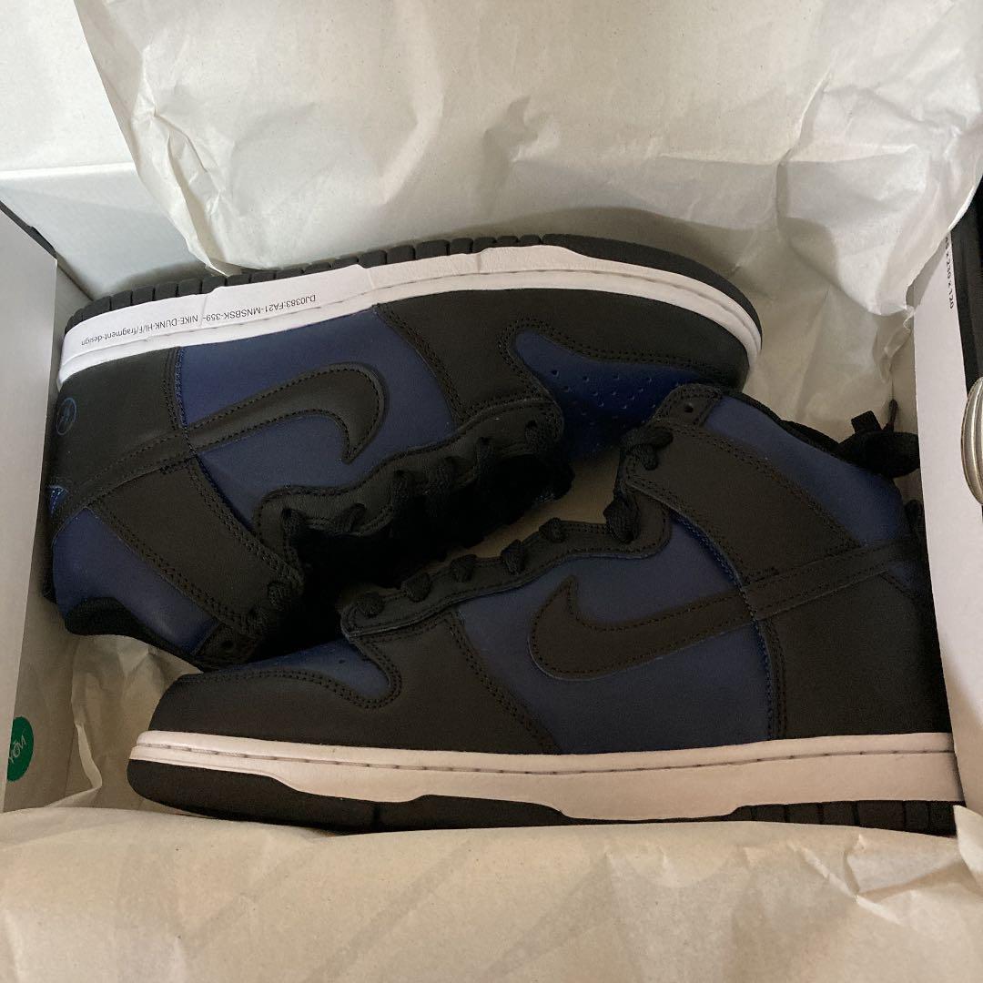 安いNEW FRAGMENT NIKE DUNK HIGH 26.5 B0w9S-m45214590500 × 国産超激得