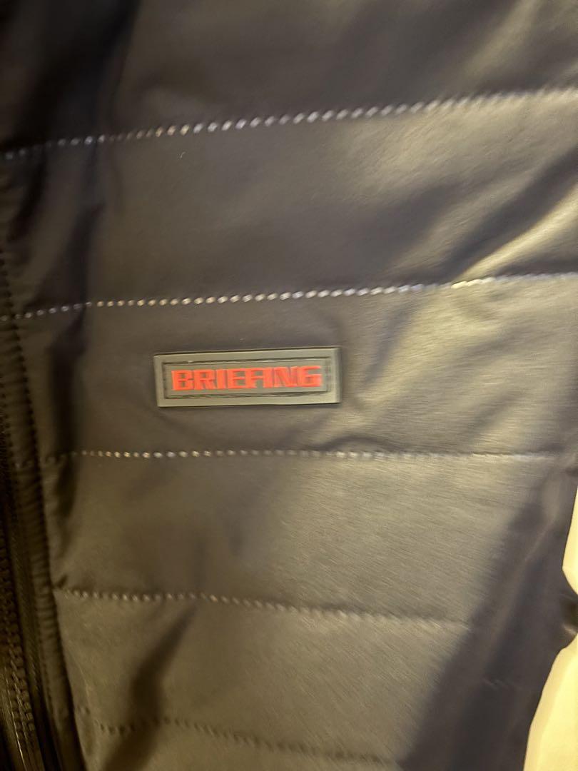 美品BRIEFING ブリーフィング MENS PADDED VEST ベスト