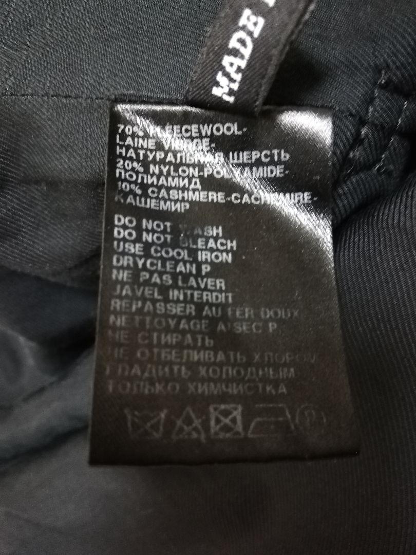 専用 ANN DEMEULEMEESTER フランス製　カシミア混 ラップコート