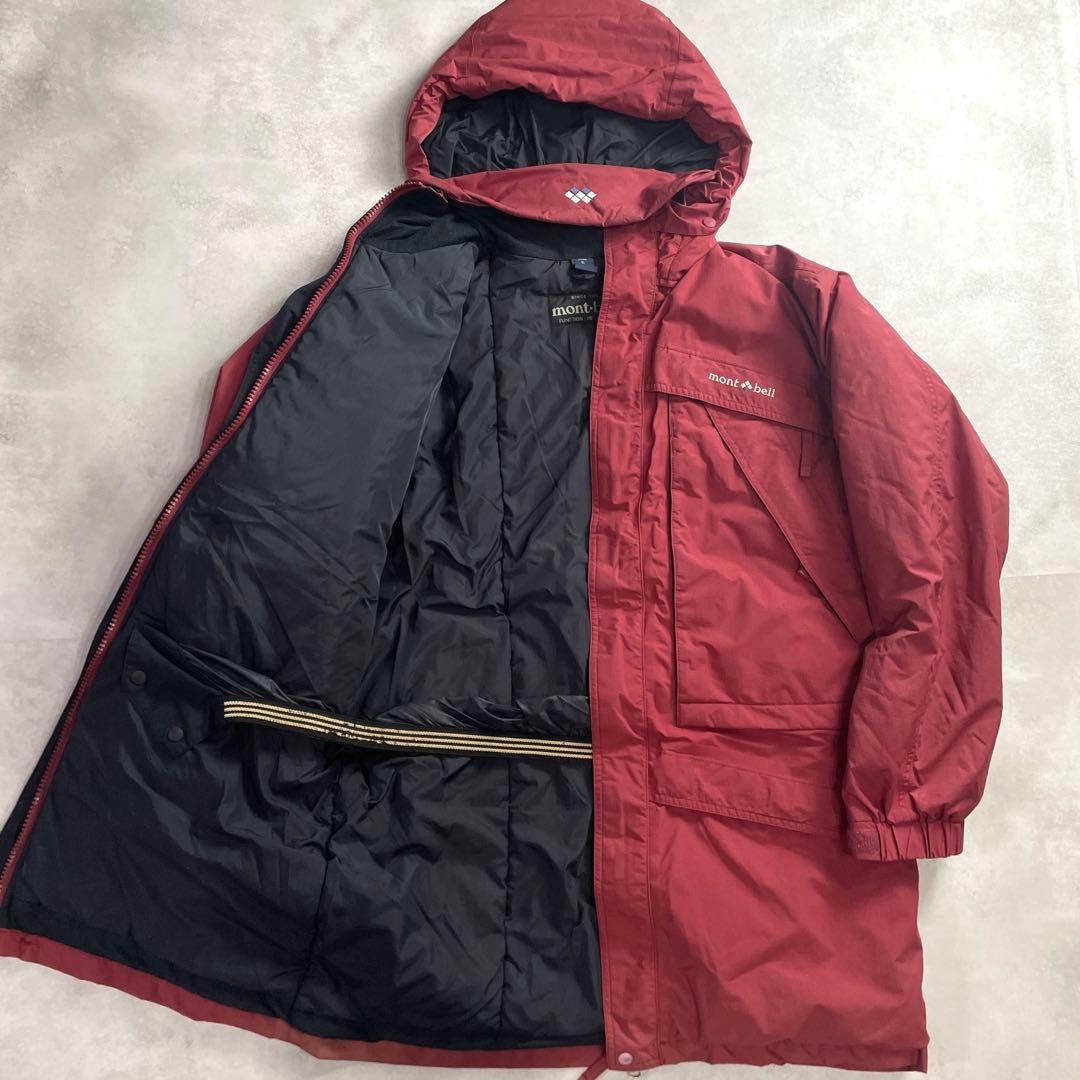 オールドモンベル ゴアテックス 旧パウダーランドパーカ 赤 M