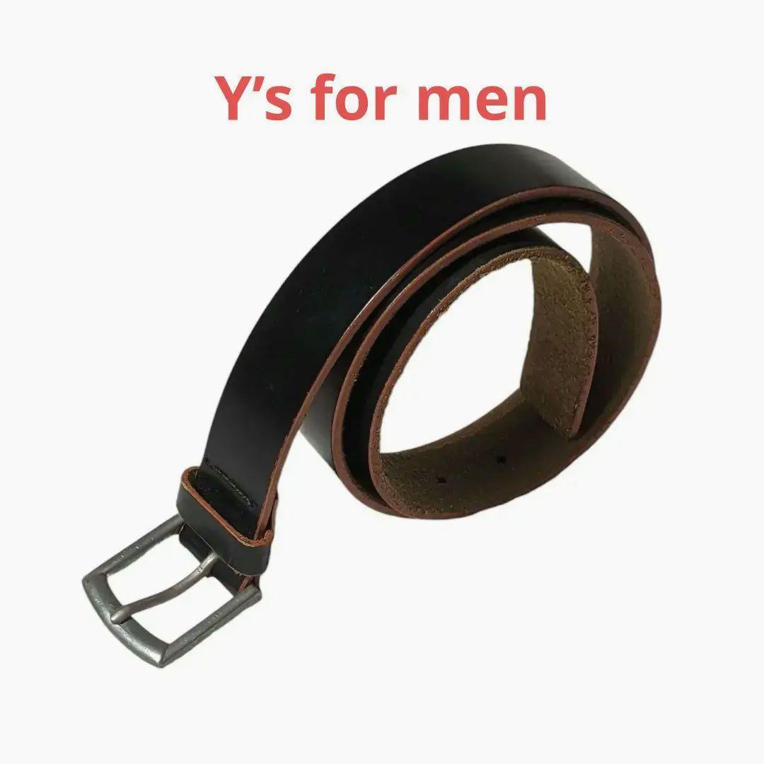 【Y’s for men（ワイズフォーメン）】レザーベルト