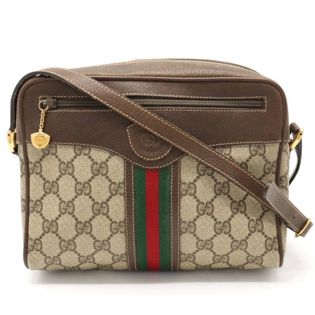 グッチ 1309 オールドグッチ GUCCI ショルダーバッグ シェリーライン