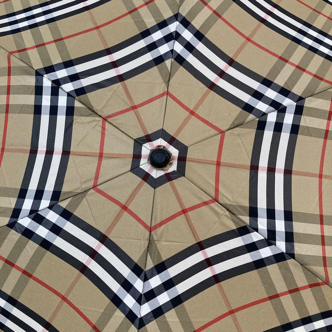 BURBERRYバーバリー ノバチェック折りたたみ傘 新品 - メルカリ
