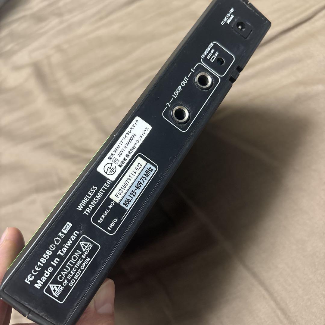JTS SIEM-2 ワイヤレスイヤモニシステム