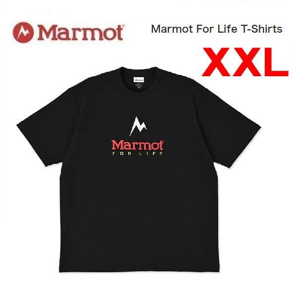 マーモット マーモットフォーライフTシャツ ブラック XXL　MST061