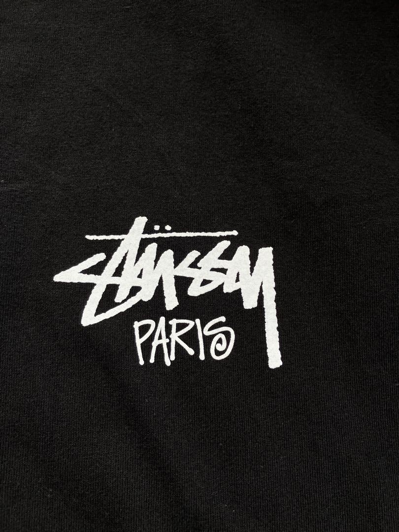 STUSSY パリ限定 STOCK PARIS TEE L 黒 24AW - メルカリ