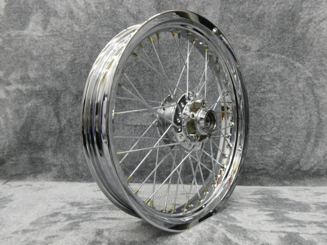 ゼファー７５０　スポークホイール　メッキ　/前後18インチ