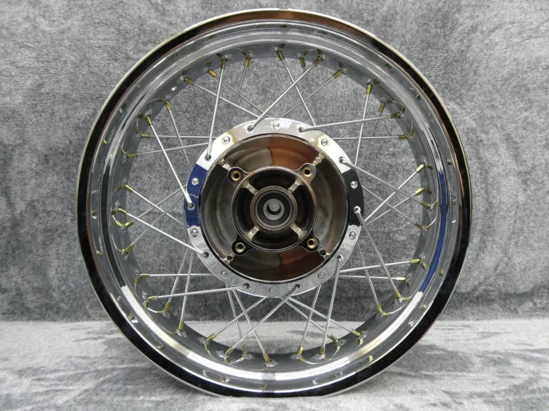 ゼファー７５０　スポークホイール　メッキ　/前後18インチ