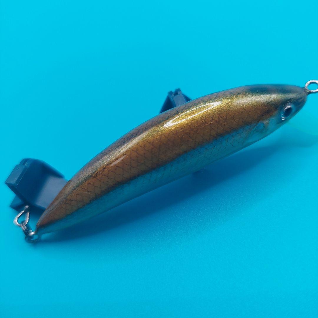 makiオリジナルハンドメイドルアー 公魚剥製仕様 レアな一点物