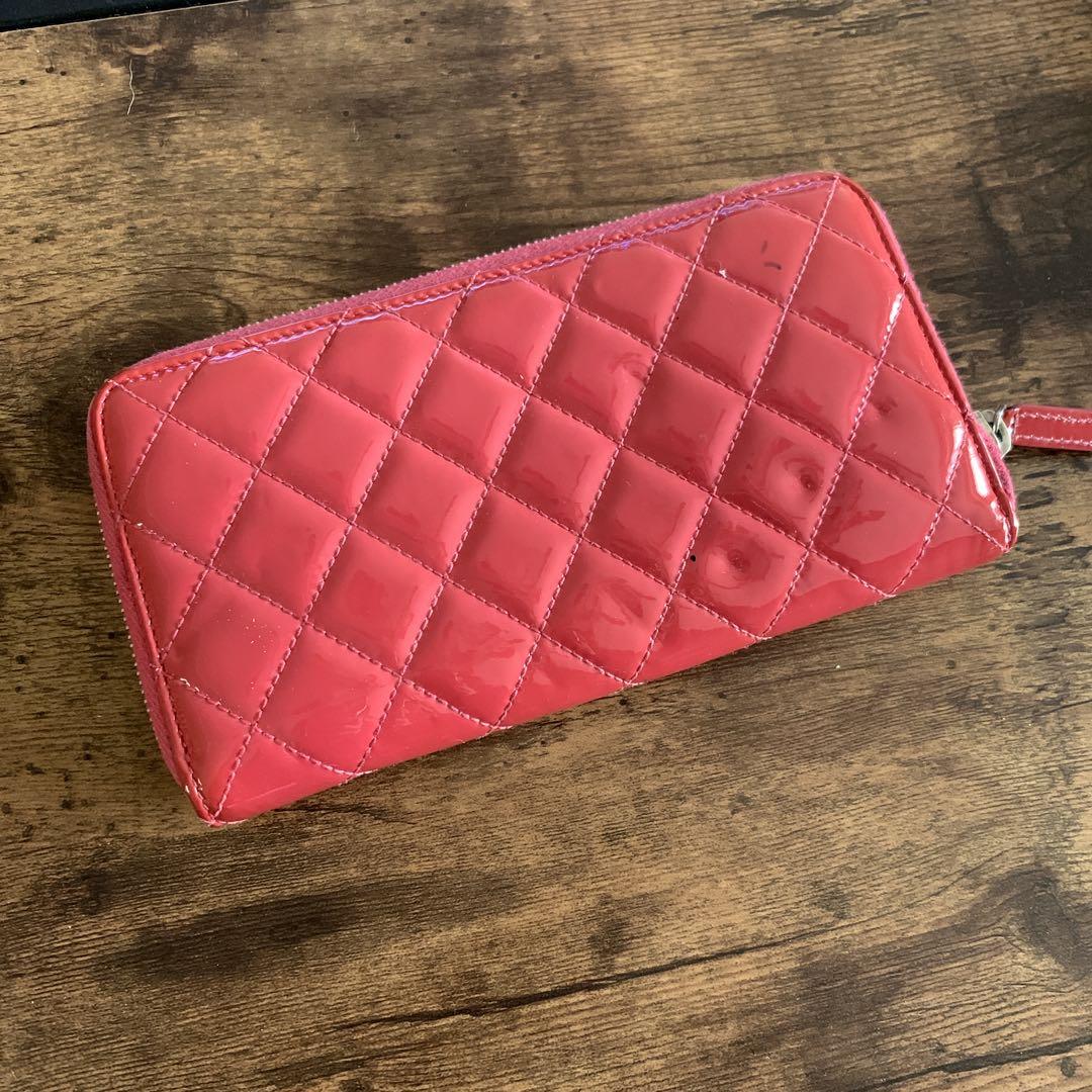 #春財布❣️CHANEL マトラッセ エナメル 長財布 シャネル CHANEL 財布 長財布 マトラッセ 新作 エナメル
