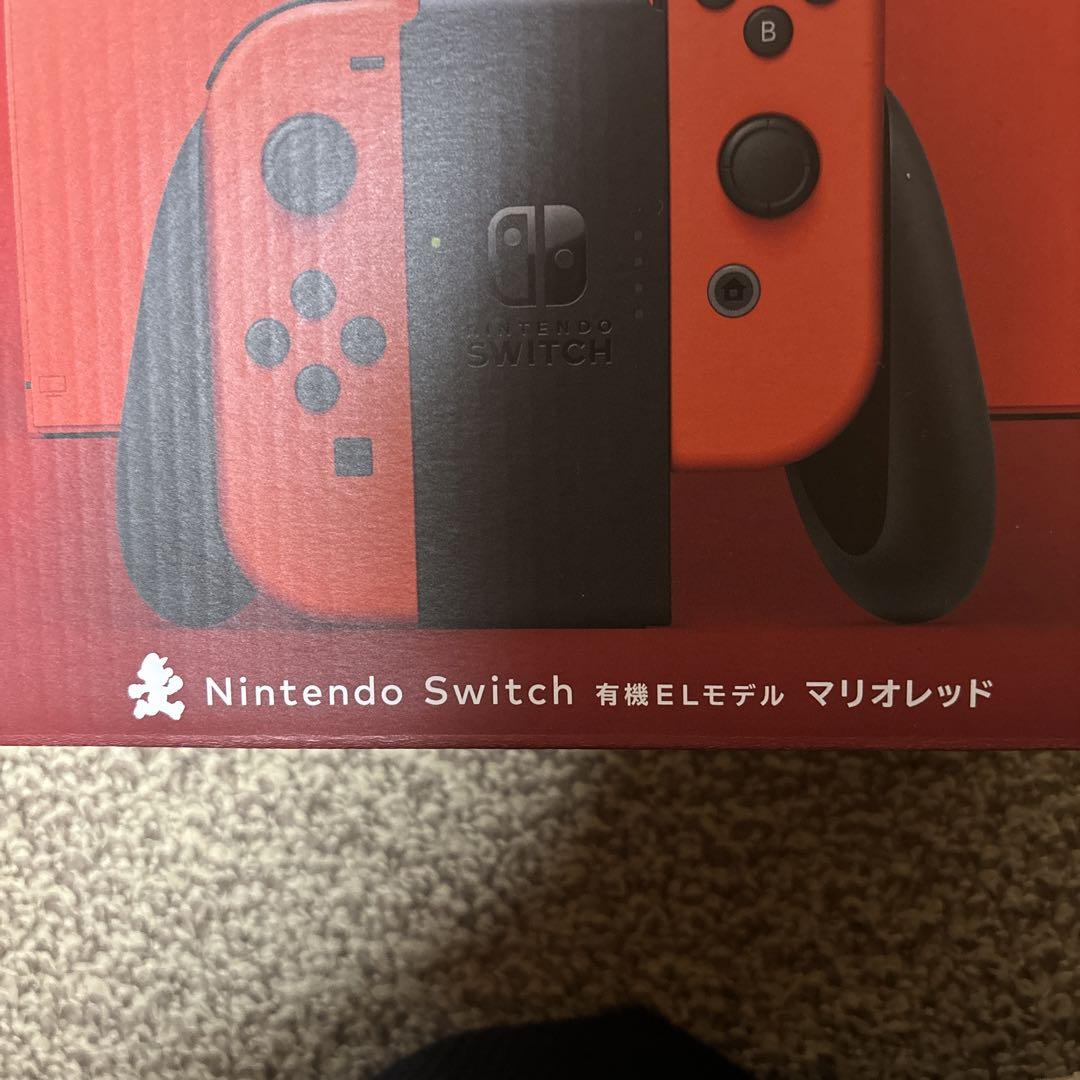 任天堂Switch本体　有機EL マリオレッド