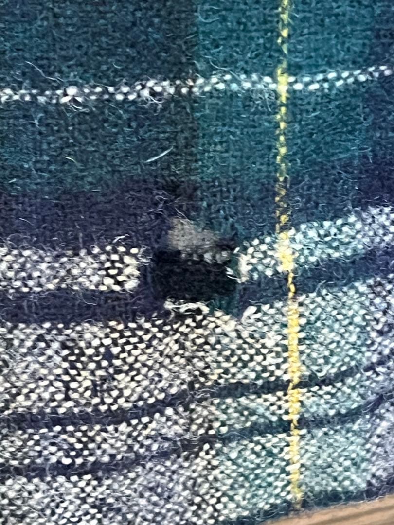 Pendleton ウールボードシャツ 緑チェック70年代物 Pendleton ウールボードシャツ 緑チェック70年代物