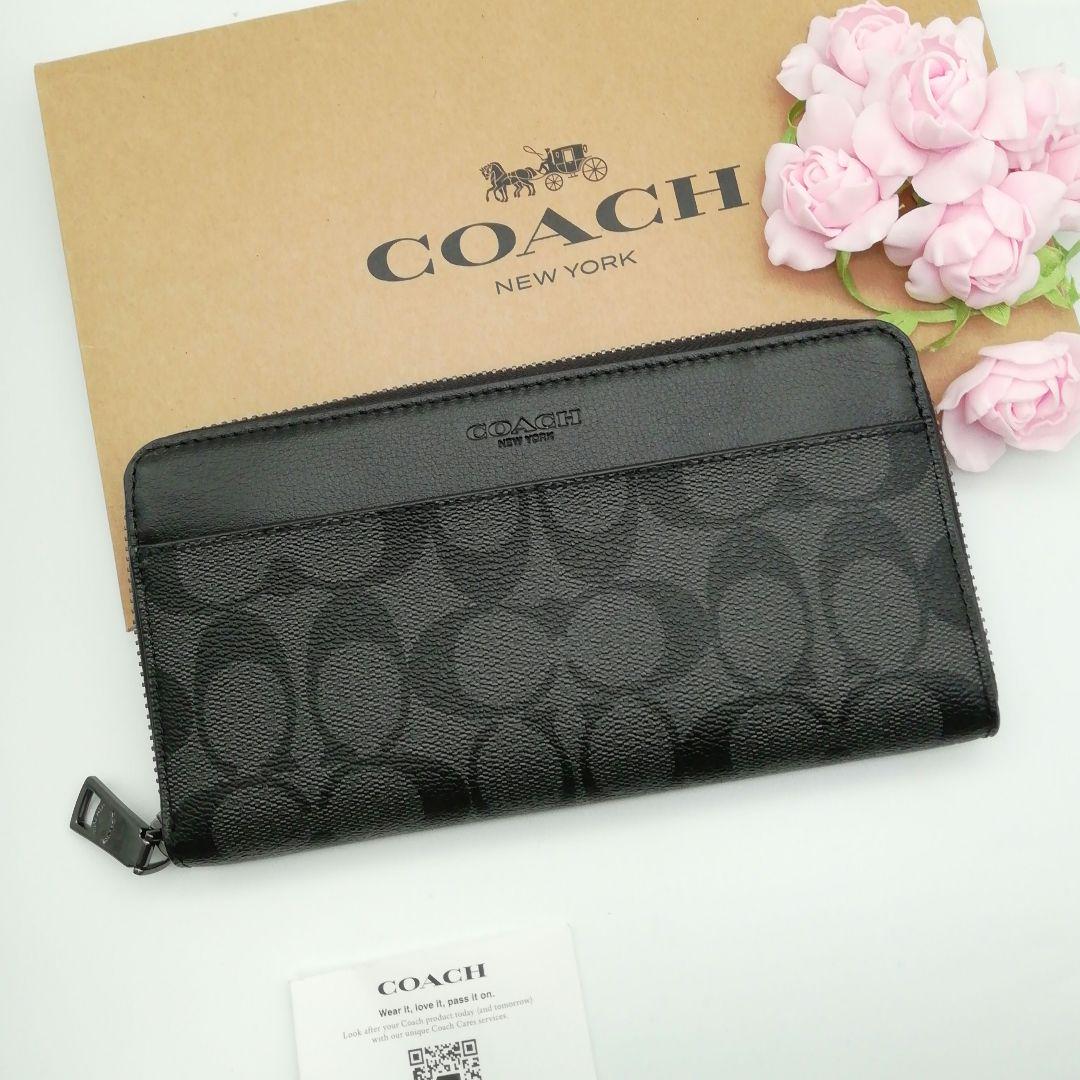 新商品　COACH　コーチ　長財布　正規品