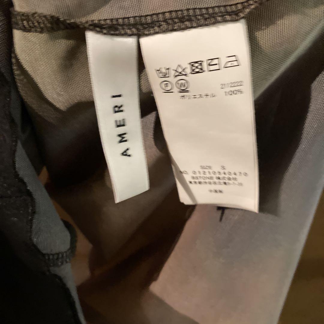 美品　Ameri MIRANDA TAIDAI SHEER LONG TOP