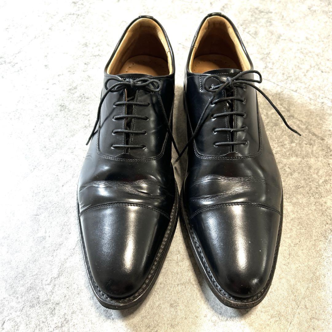 極美品【REGAL】リーガル　21GR 25.5 黒 ストレートチップ　ビジネス