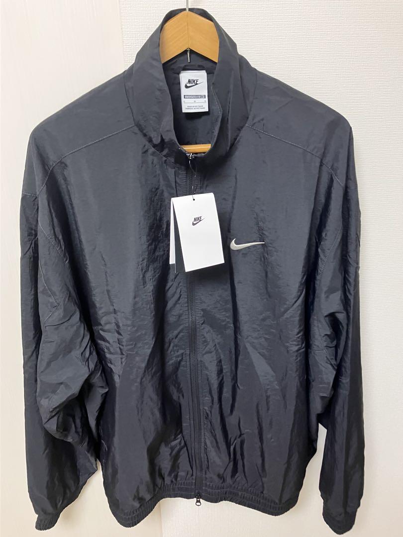 ナイキ クラブ ウーヴン トラックジャケット ナイロン L 新品 NIKE 黒