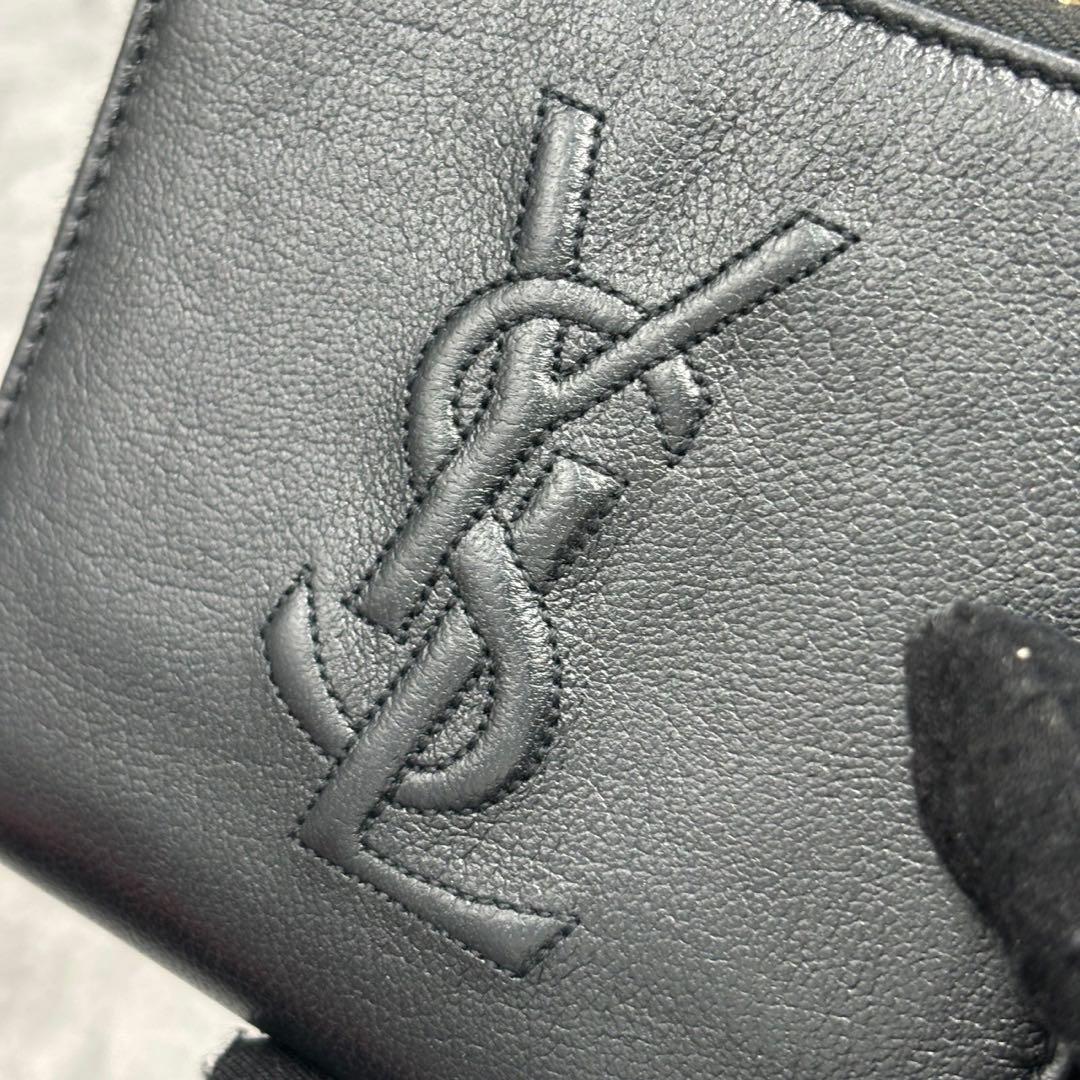✨未使用級/付属品完備✨ YSL イヴサンローラン 二つ折り財布