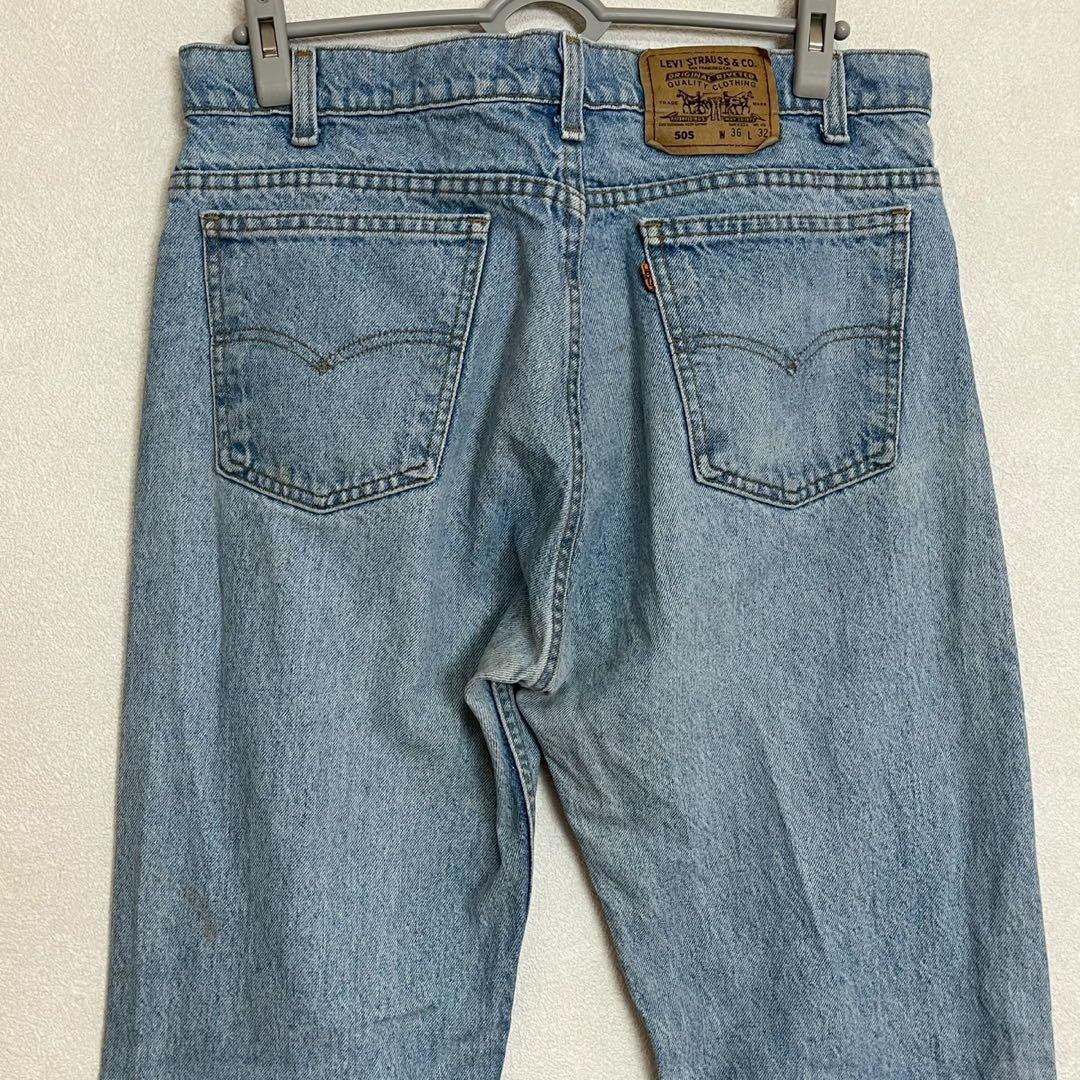 【在庫処分】 A287 【Levi's505】デニムジーンズ【36インチ】 - メルカリ パンツ