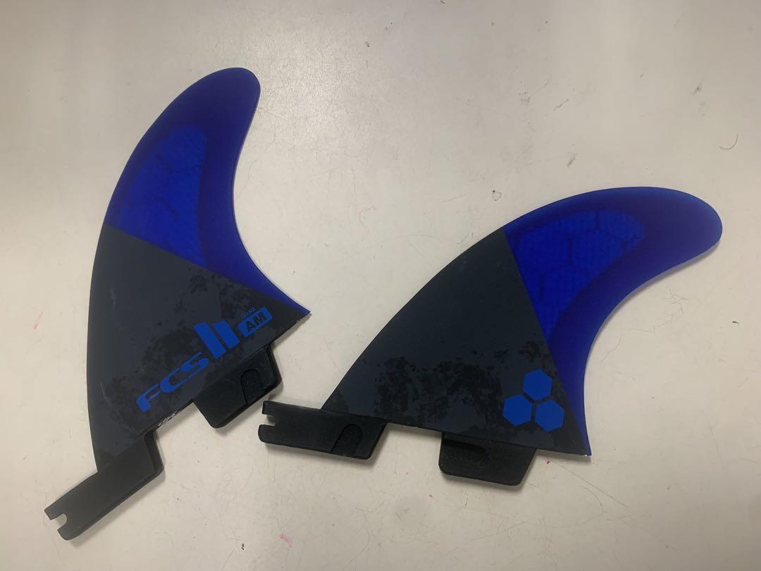 FCS2 FCS 2 フィン アルメリック フィン クワット リア 2枚 M FCS II Gabriel Medina Signature Tri Fin Set - FCS JAPAN