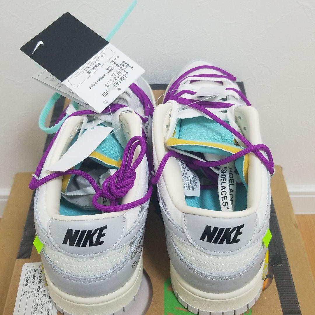 スニーカー NIKE Low The 50 No.21 パープル pXIE7-m45234590042 off-white ダンク ナイキ