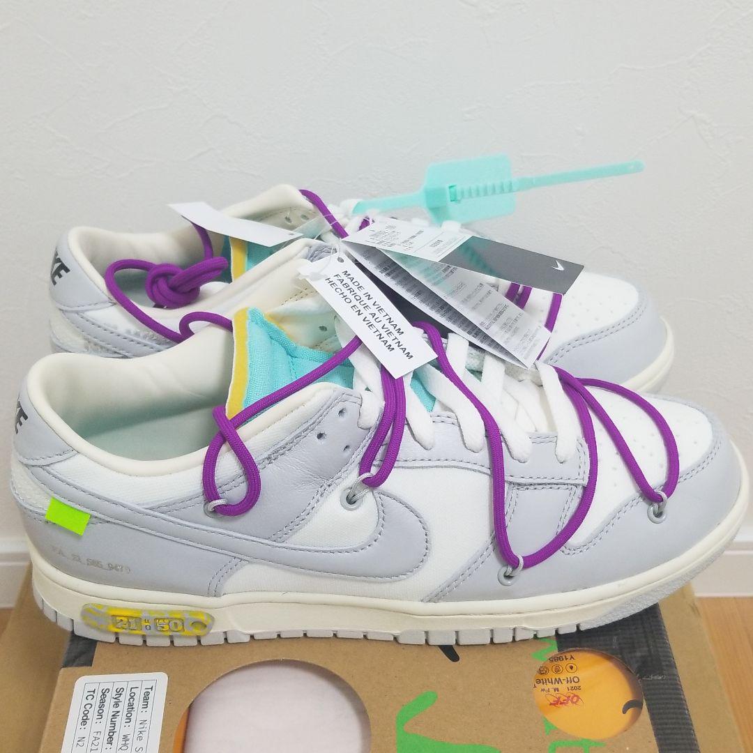 スニーカー NIKE Low The 50 No.21 パープル pXIE7-m45234590042 off-white ダンク ナイキ