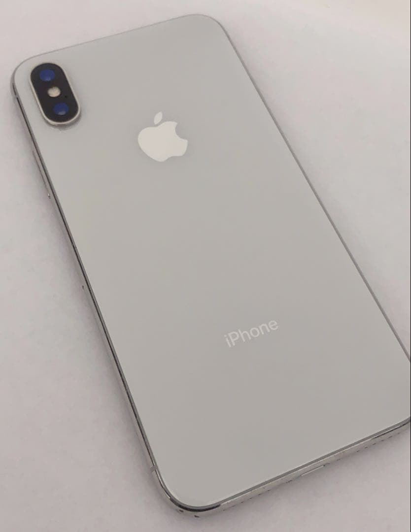 iPhoneX 64GB シルバー 本体のみ SIMロックあり docomo - メルカリ