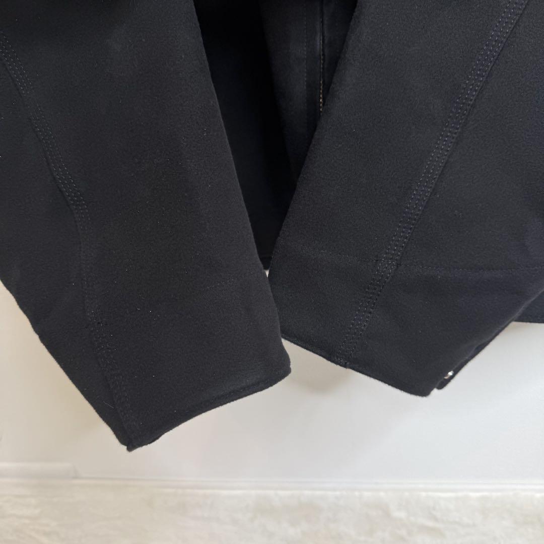 COMOLI (コモリ) 3 モールスキン ジップショートジャケット 24aw