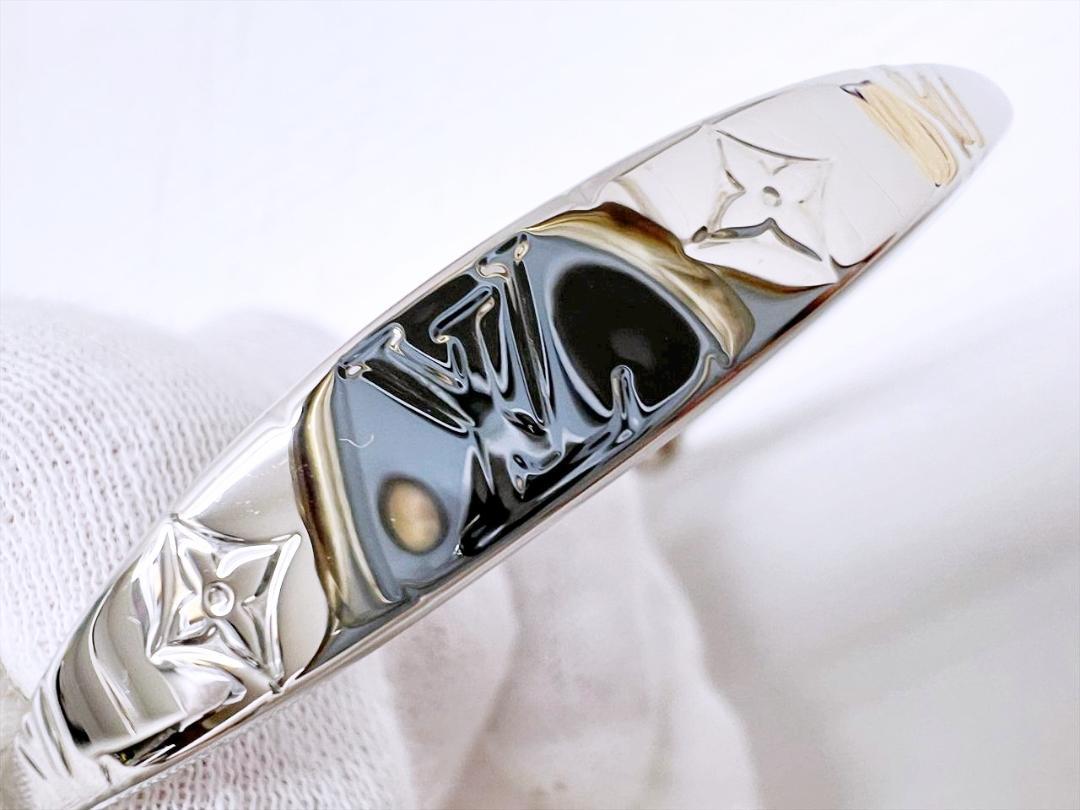 未使用品 ルイヴィトン M64840 ジョンク モノグラム バングル イタリア製 LOUIS VUITTON ルイヴィトン ブレスレット M64840 ジョンク